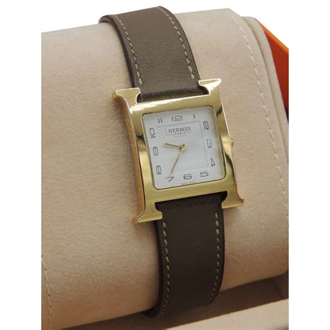 montre hermes heure h femme|Hermes watch price list.